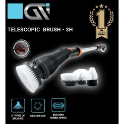 מברשת נטענת telescopic brush – 3h gti 50054