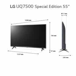 טלוויזיה 55″ lg uhd smart uq7500 special edition k4 55uq75006