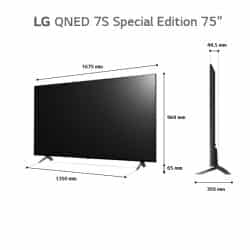 מסך טלוויזיה “75 lg 7s special edition qned – quantum dot &amp nanocell  75qned7s6qa smart