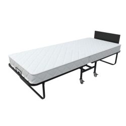 מיטה מתקפלת איכותית חזקה במיוחד מזרון 14 ס”מ דגם LUXURY – כולל כיסוי עם רוכסן
