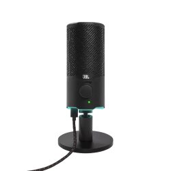 מיקרופון quantum stream שחור jbl
