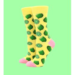 גרביים מעוצבים לימון ירוק – נשים