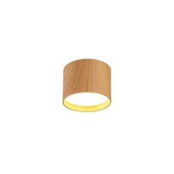 מנורה צמודת תקרה עץ דקורטיבית דגם טויוטה