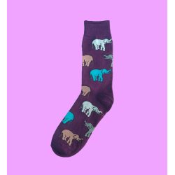 גרביים מעוצבים פילים בכל מיני צבעים