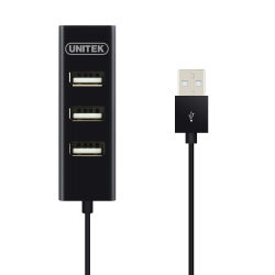 מפצל USB 2.0 4-Port Hub – Black