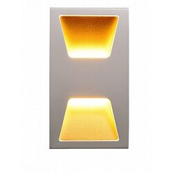 מנורת קיר דקורטיבית LED 12W בצבע לבן + זהב ושחור+זהב