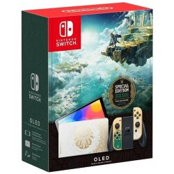 קונסולת משחק Nintendo Switch OLED 64GB – מהדורת The Legend of Zelda: Tears of the Kingdom