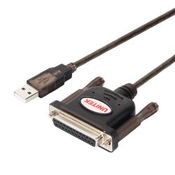 מתאם (USB to Parallel Converter (DB25F