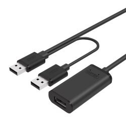 מאריך 10M, USB2.0 Extension Cable