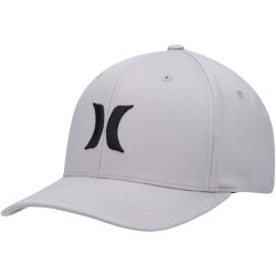 Hurley One and Only Utility Gray Hat Flex Fit Cap | כובע הארלי