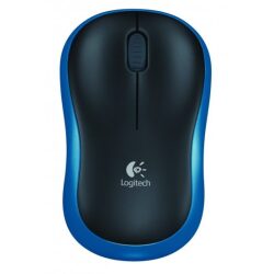 עכבר אלחוטי Logitech Wireless Mouse M185 Blue Retail