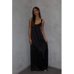 שמלת ריבר בצבע שחור