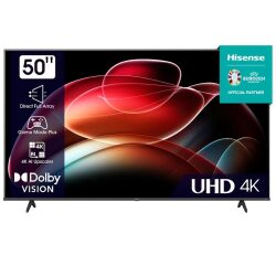 מסך טלוויזיה “50 hisense 50a6k 4k led