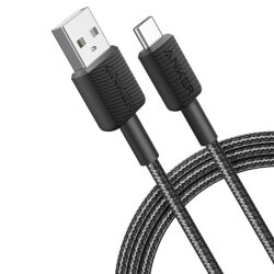 כבל 1.8 מטר 322 usb-a to usb-c שחור אנקר 51102