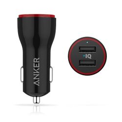 מטען לרכב powerdrive 24w 2 port car charge אנקר 51027 anker