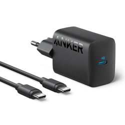 ראש מטען כבל טעינה 12 charger (30w) שחור אנקר 51089 anker