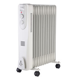רדיאטור 11 צלעות 2500w oh-59-11 לבן פירלס peerless