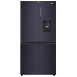 מקרר 4 דלתות מקפיא תחתון 547 ליטר hrf5800bs אבן שחורה האייר haier