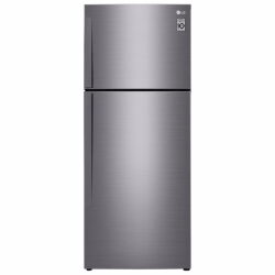 מקרר מקפיא עליון 471 ליטר אל גי gr-b486ivsu נירוסטה  lg כסוף