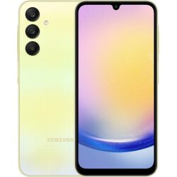 טלפון סלולרי samsung galaxy a25 sm-a256e/dsn 128gb 6gb ram סמסונג צהוב  יבואן רשמי
