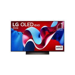 טלוויזיה חכמה 77″ 4k עם מעבד בינה מלאכותית אלפא 9 דור 7 webos24 oled77c46la  lg oled evo c4