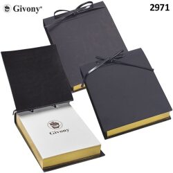 בלוק ממו עסקים+שרוך  250 דף 16X13 ס"מ