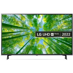 מסך “43  led lg smart tv, 4k ultra 43uq80006