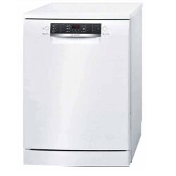 מדיח כלים רגיל 3 סלסלאות bosch sms46nw01b צבע לבן סידרה 4
