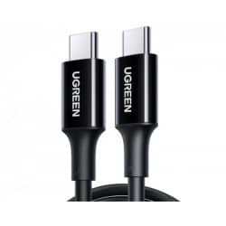 כבל טעינה וסנכרון Ugreen US286 USB-C to USB-C 3M 60W PD