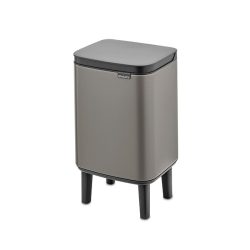 פח אשפה לשירותים BO ברבנטיה 4 ליטר, פלטינום Brabantia