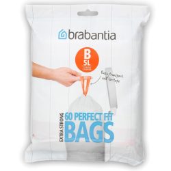 שקיות לפח אשפה 5 ליטר 40 יח’ Brabantia – קוד B