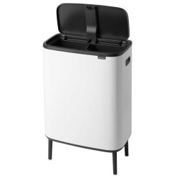 פח הפרדה ברבנטיה, 30+30 ליטר – לבן Brabantia