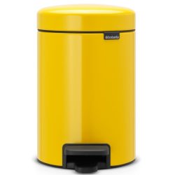 פח פדל 3 ליטר צהוב דייזי Brabantia – NewIcon