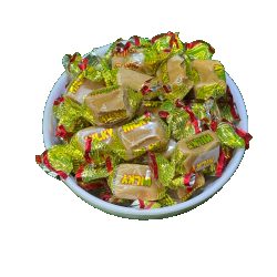 סוכריות טופי קרמל כשר חלבי 250 גרם