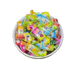 סוכריות טופי פירות חצי חצי כשר 250 גרם