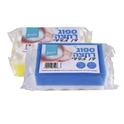 ספוג רחצה דו-צדדי מפנק רך