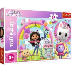 פאזל רצפה בית הבובות של גבי 24 חלקים