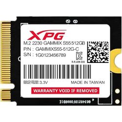 אחסון פנימי XPG GAMMIX S55 – 512GB M.2 2230 PCIe 4.0 x4 NVMe