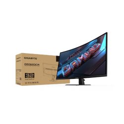 מסך קעור Gigabyte GS32QCA SS VA 1ms 2K QHD 180Hz FreeSync Tilt