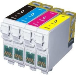 סט ראשי דיו תואמים EPSON T921/922/923/924 שחור כחול אדום צהוב
