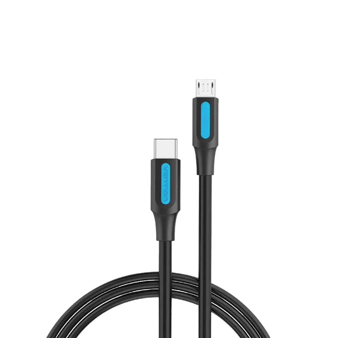 כבל VENTION TYPE C TO MICRO USB 1M כבל VENTION TYPE C TO MICRO USB 1M