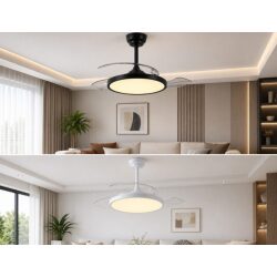 מאוורר תקרה מעוצב זרועות נשלפות דגם טורנדו
