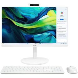 מחשב All-in-One Acer AIO 27 C27 DQ.BRPET.006 בצבע לבן