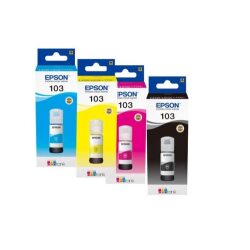 סט 4 בקבוקי דיו מקוריים EPSON 103