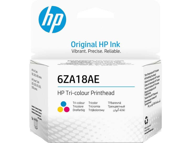 ראש הדפסה צבע מקורי למדפסות HP TANK 6ZA18AE ראש הדפסה צבע מקורי למדפסות HP TANK 6ZA18AE